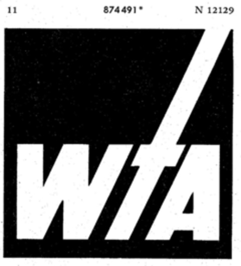 WTA Logo (DPMA, 06.07.1970)