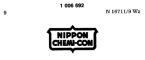 NIPPON CHEMI-CON Logo (DPMA, 18.10.1979)