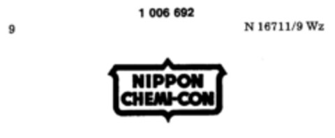 NIPPON CHEMI-CON Logo (DPMA, 10/18/1979)