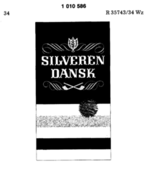 SILVEREN DANSK Logo (DPMA, 30.11.1978)