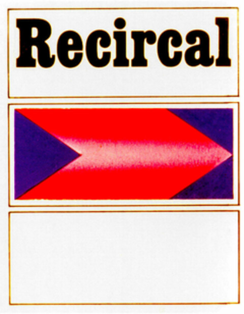 Recircal Logo (DPMA, 12.08.1982)