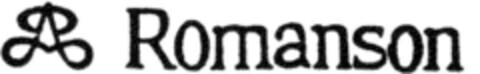 ROMANSON Logo (DPMA, 19.12.1990)