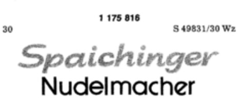 Spaichinger Nudelmacher Logo (DPMA, 10.02.1990)