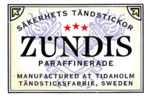 ZÜNDIS Logo (DPMA, 15.06.1994)