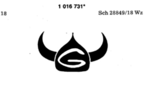 G Logo (DPMA, 20.11.1980)