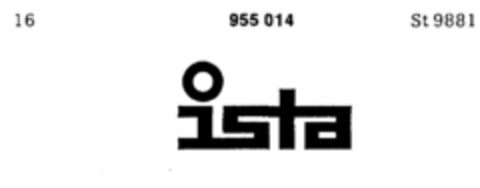 ista Logo (DPMA, 17.11.1972)