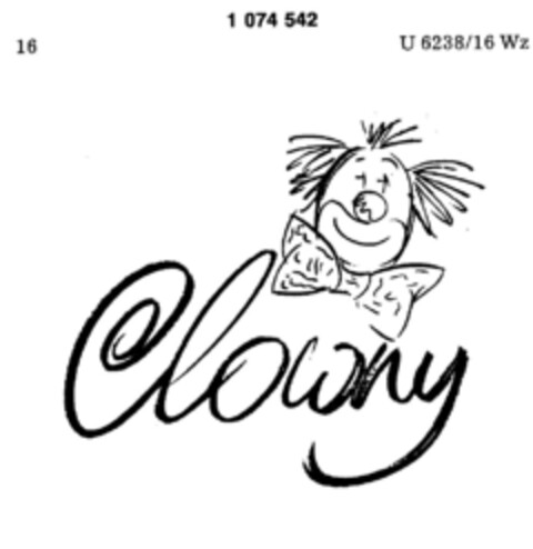 Clowny Logo (DPMA, 10.02.1984)