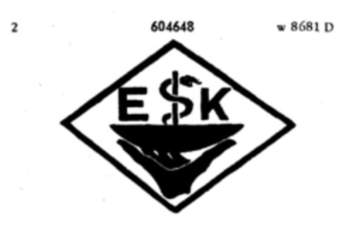 E K Logo (DPMA, 01.11.1948)