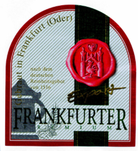 FRANKFURTER PREMIUM Logo (DPMA, 30.03.2001)