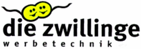 die zwillinge werbetechnik Logo (DPMA, 12.07.2001)