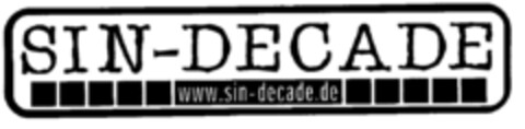 SIN-DECADE Logo (DPMA, 30.10.2001)