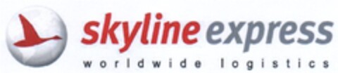 skyline express worldwide logistics Logo (DPMA, 01.02.2008)