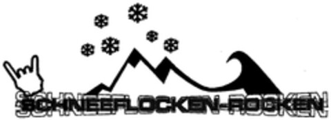 SCHNEEFLOCKEN-ROCKEN Logo (DPMA, 03/11/2008)