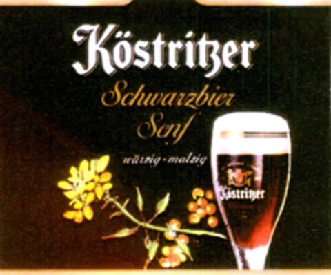 Köstritzer Schwarzbier Senf Logo (DPMA, 11/25/2009)