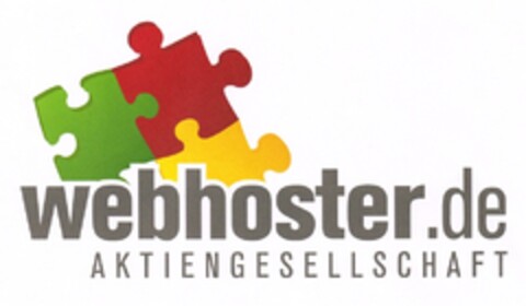 webhoster.de AKTIENGESELLSCHAFT Logo (DPMA, 16.11.2010)