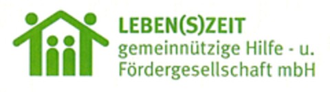 LEBEN(S)ZEIT gemeinnützige Hilfe- u. Fördergesellschaft mbH Logo (DPMA, 12/15/2012)