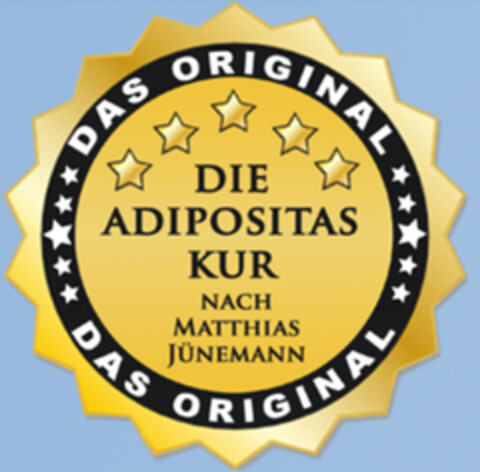 DIE ADIPOSITAS KUR NACH MATTHIAS JÜNEMANN Logo (DPMA, 30.07.2014)