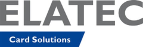 ELATEC Card Solutions Logo (DPMA, 16.03.2015)