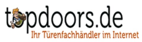 topdoors.de Ihr Türenfachhändler im Internet Logo (DPMA, 22.05.2015)