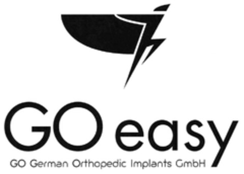 GO easy GO German Orthopedic Implants GmbH Logo (DPMA, 08.06.2017)