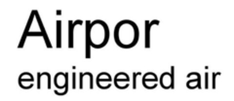 Airpor engineered air Logo (DPMA, 14.02.2017)