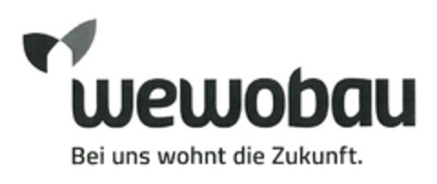 wewobau Bei uns wohnt die Zukunft. Logo (DPMA, 18.08.2018)