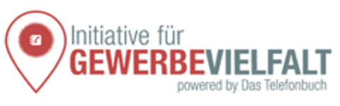 Initiative für GEWERBEVIELFALT powered by Das Telefonbuch Logo (DPMA, 21.02.2019)