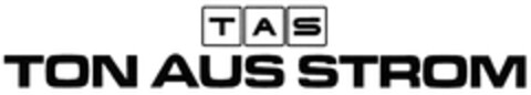 TAS TON AUS STROM Logo (DPMA, 06/30/2021)