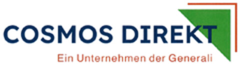 COSMOS DIREKT Ein Unternehmen der Generali Logo (DPMA, 12.08.2021)