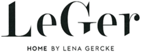 LeGer HOME BY LENA GERCKE Logo (DPMA, 23.11.2021)