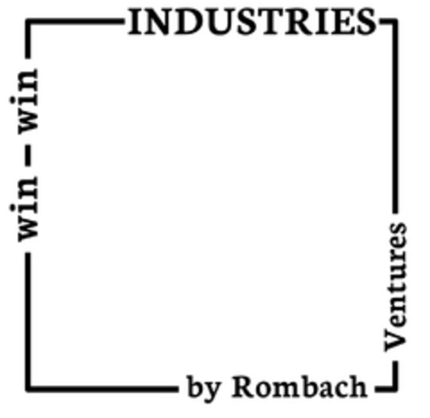 INDUSTRIES VENTURES by Rombach win - win Logo (DPMA, 17.12.2021)