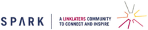 SPARK | A LINKLATERS COMMUNITY TO CONNECT AND INSPIRE Logo (DPMA, 06/23/2023)