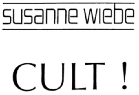 susanne wiebe CULT ! Logo (DPMA, 04/17/2002)