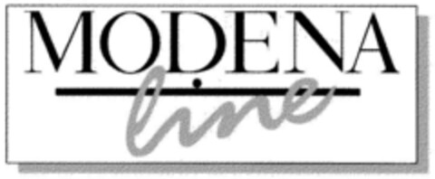 MODENA line Logo (DPMA, 04/03/2002)