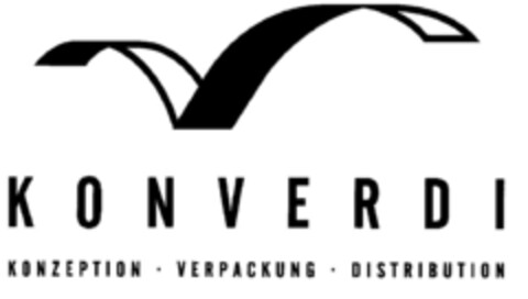 KONVERDI KONZEPTION · VERPACKUNG · DISTRIBUTION Logo (DPMA, 08/27/2002)