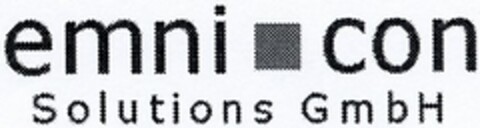 emni con Solutions GmbH Logo (DPMA, 10/27/2003)