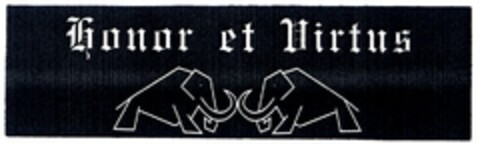 Honor et Virtus Logo (DPMA, 14.07.2004)