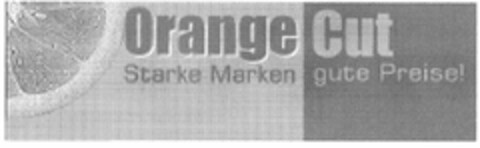 Orange Cut Starke Marken gute Preise! Logo (DPMA, 10.08.2004)