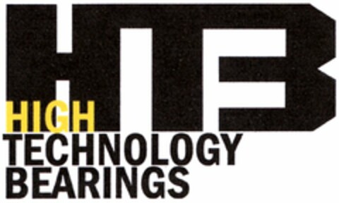 HTB HIGH TECHNOLOGY BEARINGS Logo (DPMA, 09/29/2004)