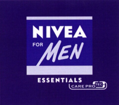 NIVEA FOR MEN ESSENTIALS CARE PROTEC Logo (DPMA, 06/06/2005)