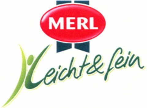MERL leicht & fein Logo (DPMA, 22.08.2005)