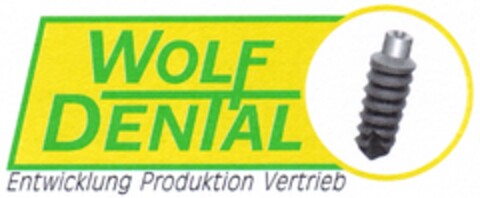 WOLF DENTAL Logo (DPMA, 03.07.2007)