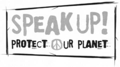 SPEAKUP! PROTECT OUR PLANET Logo (DPMA, 07.11.2007)