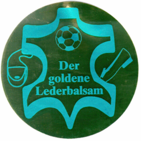 Der goldene Lederbalsam Logo (DPMA, 18.05.1995)