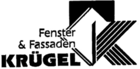 Fenster & Fassaden KRÜGEL Logo (DPMA, 21.12.1994)