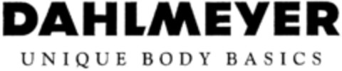 DAHLMEYER UNIQUE BODY BASICS Logo (DPMA, 08.07.1995)