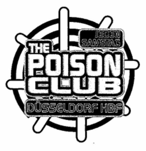 THE POISON CLUB Logo (DPMA, 10/24/1995)