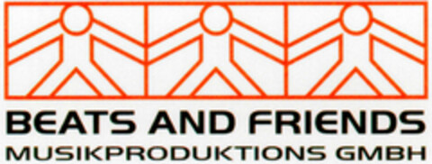 BEATS AND FRIENDS MUSIKPRODUKTIONS GMBH Logo (DPMA, 03/14/1996)