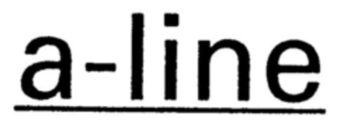a-line Logo (DPMA, 06.10.1998)