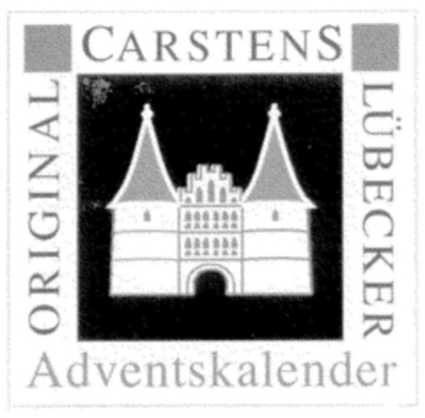 ORIGINAL CARSTENS LÜBECKER Adventskalender Logo (DPMA, 08.12.1999)